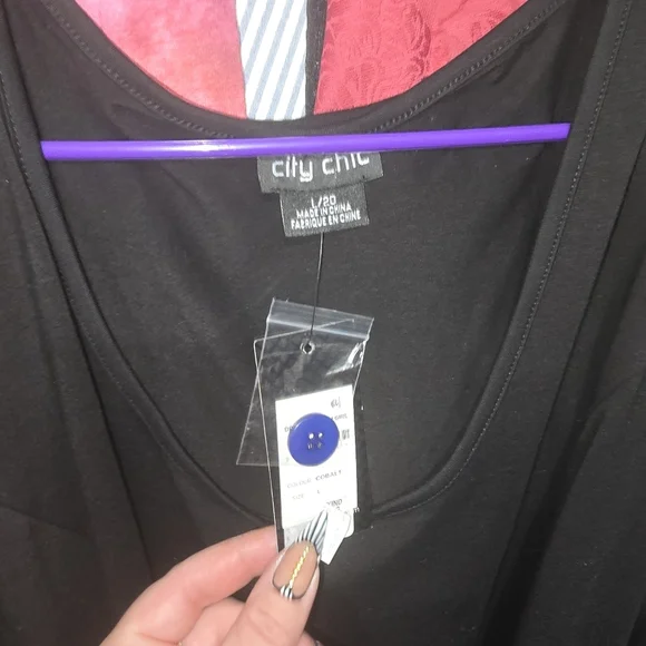 NWT 20 CITY CHIC UPTOWN GIRL DRESS - Picture 4 of 6